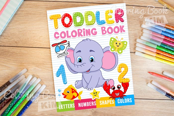 9240円 超激安特価 My First Coloring Book for Toddlers: Learn Alphabet Letters Numbers Shape